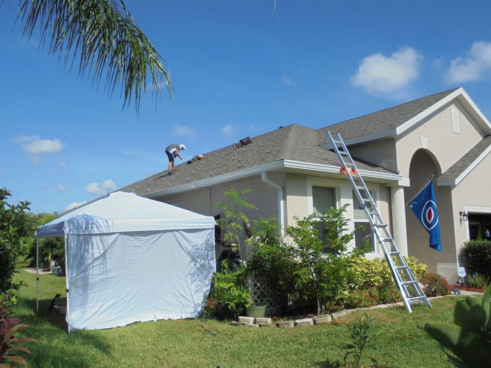 Solar Installers on rooftop Orlando