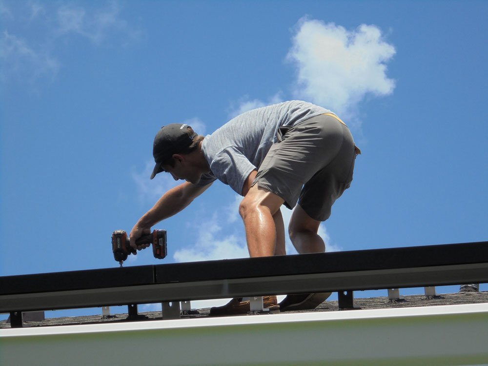 Solar Installers In Florida on roof